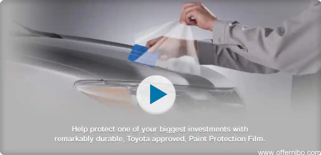 toyota paint protection film warranty