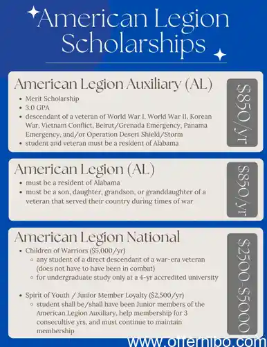 american legion auxiliary scholarship program